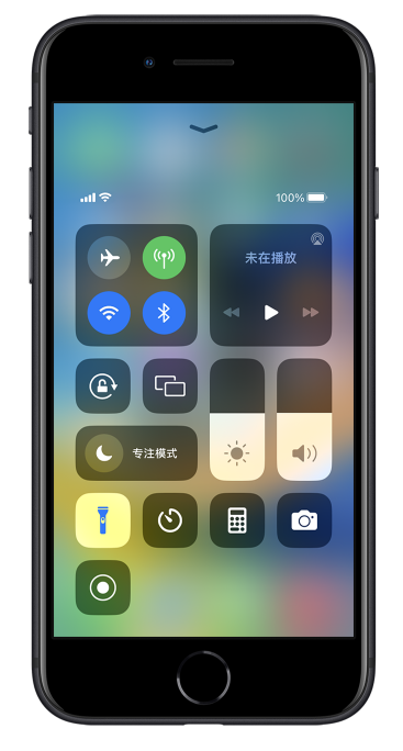 合作苹果14维修分享苹果iPhone 14 Pro手电筒开启方法 