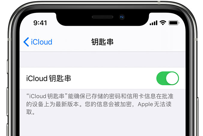 合作苹果手机维修分享在 iPhone 上开启 iCloud 钥匙串之后会储存哪些信息 